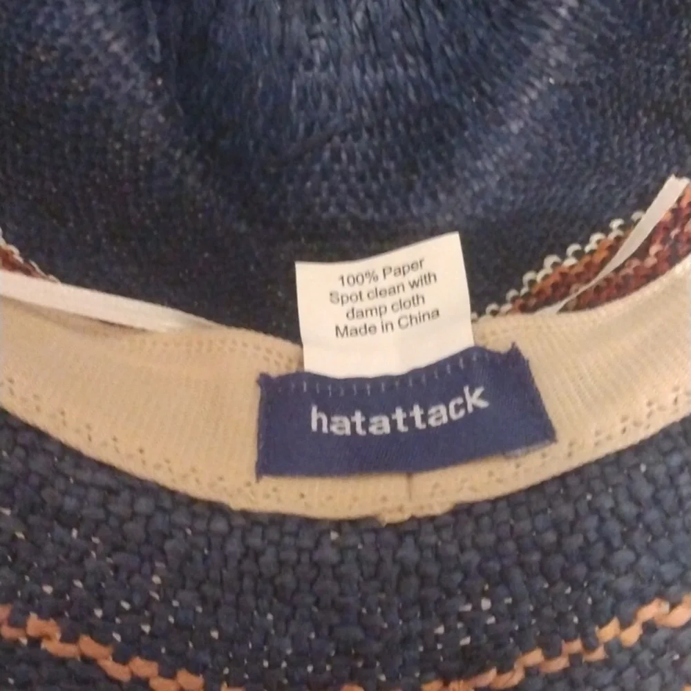 Hatattack Blue and Tan Hat - Picture 4 of 4